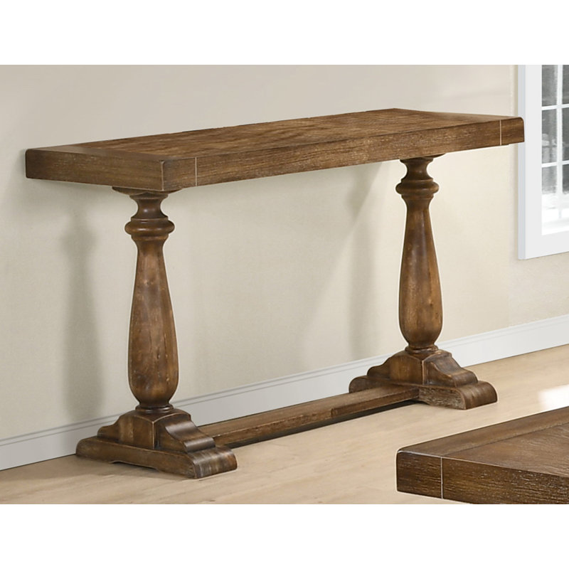 One Allium Way Elaina 50" Solid Wood Console Table Wayfair.ca